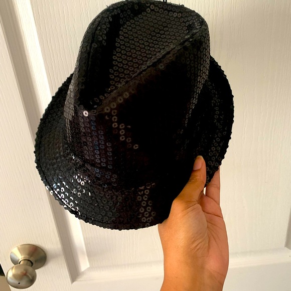 Women/Girl Sequin Fedora - Picture 2 of 3